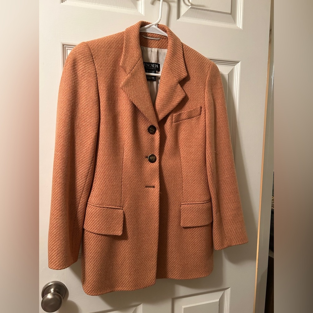 Escada Women's Orange Blazer